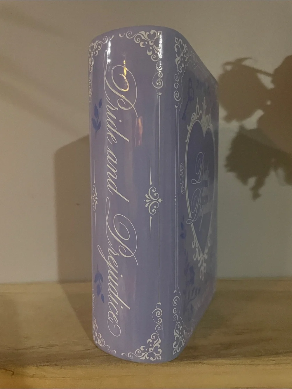 Pride and Prejudice Book Vase Blue Floral New Kirkton Aldi 2026 Book collection